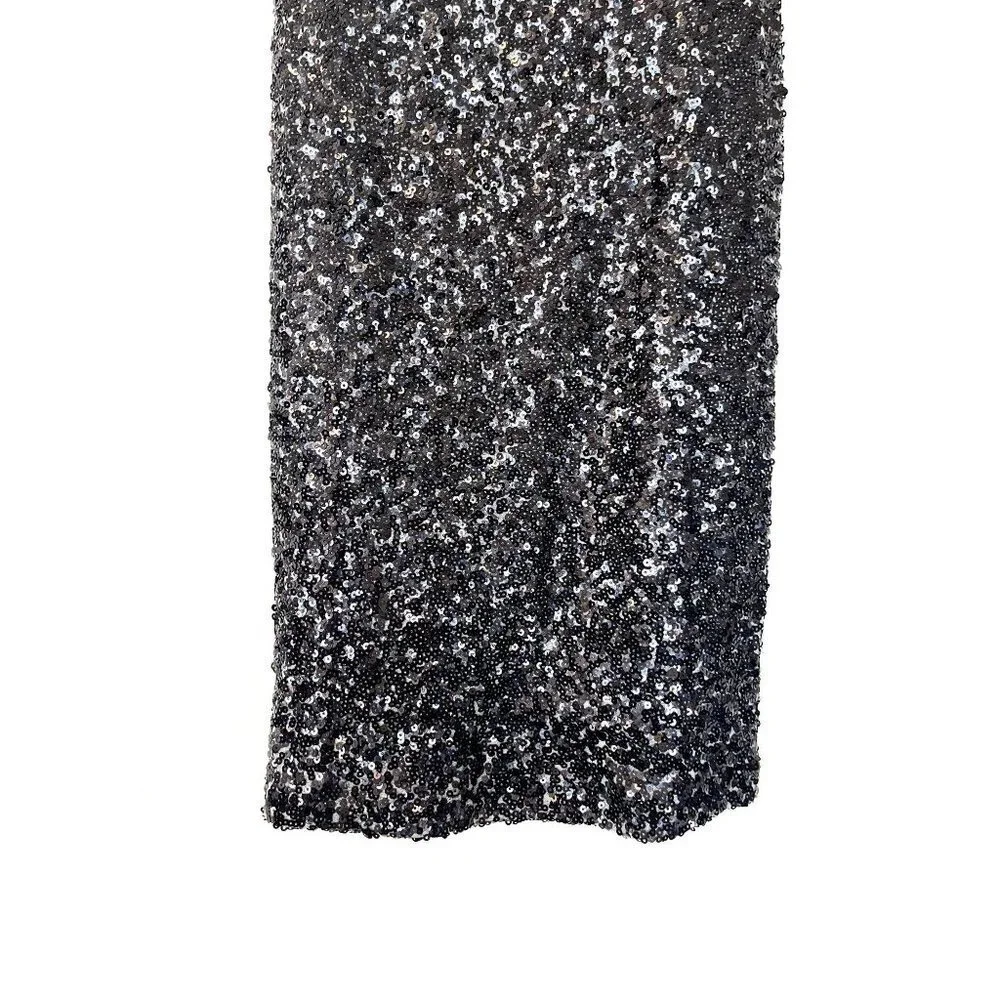 INC Sleeveless Sequin Top Size L